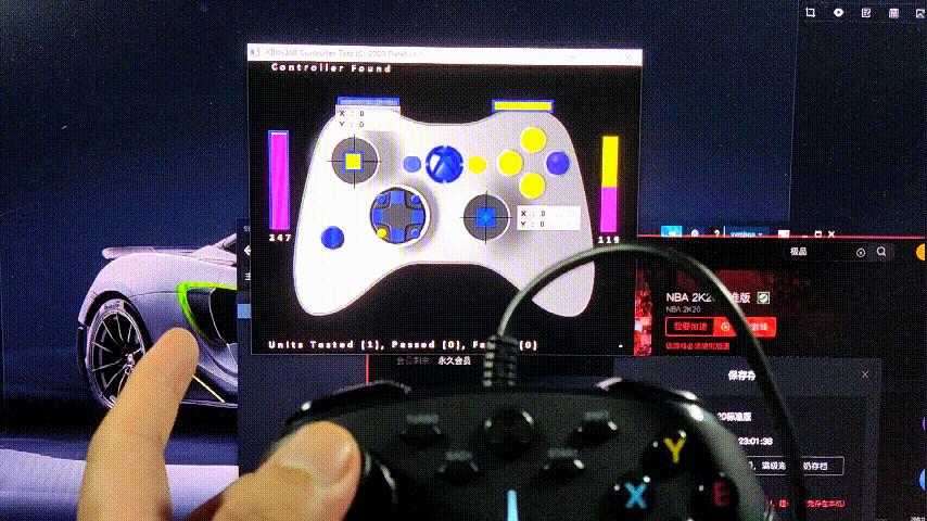 北通阿修罗3手柄玩神力科莎,北通阿修罗3游戏手柄无线版设置