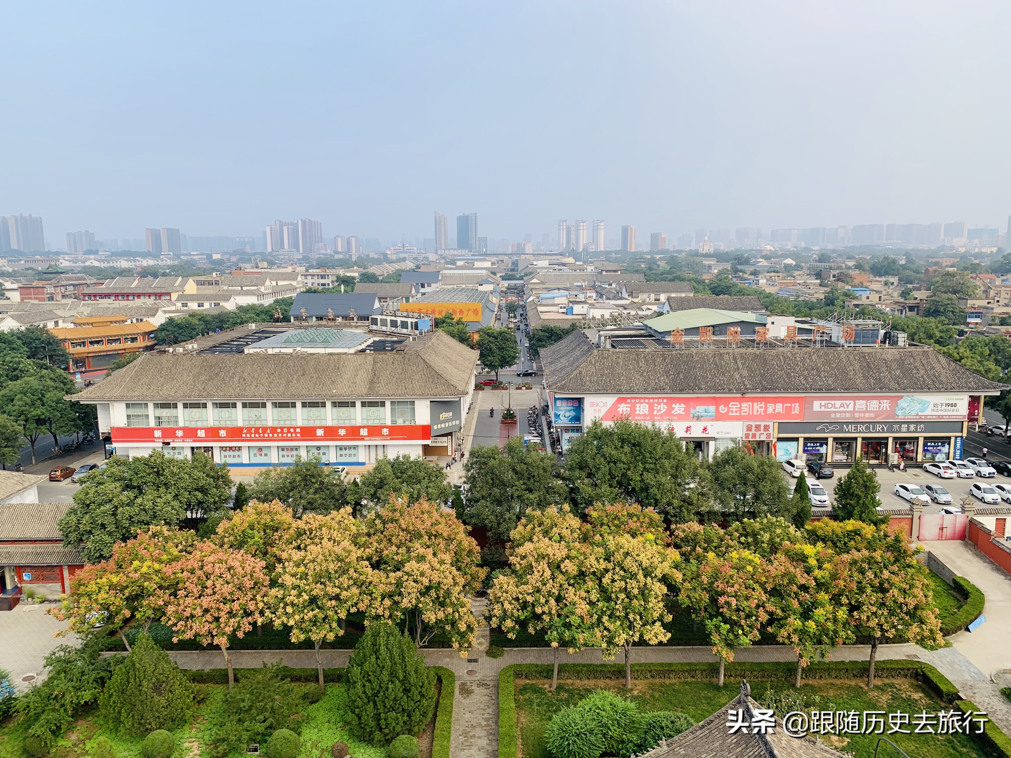 安阳标志性建筑物文峰塔,河南安阳宝塔