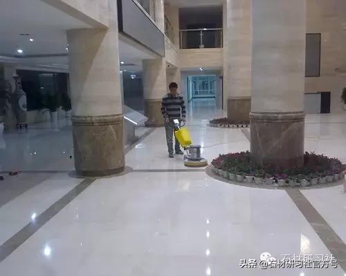 购物中心石材养护工艺流程,高端石材护理专业前景