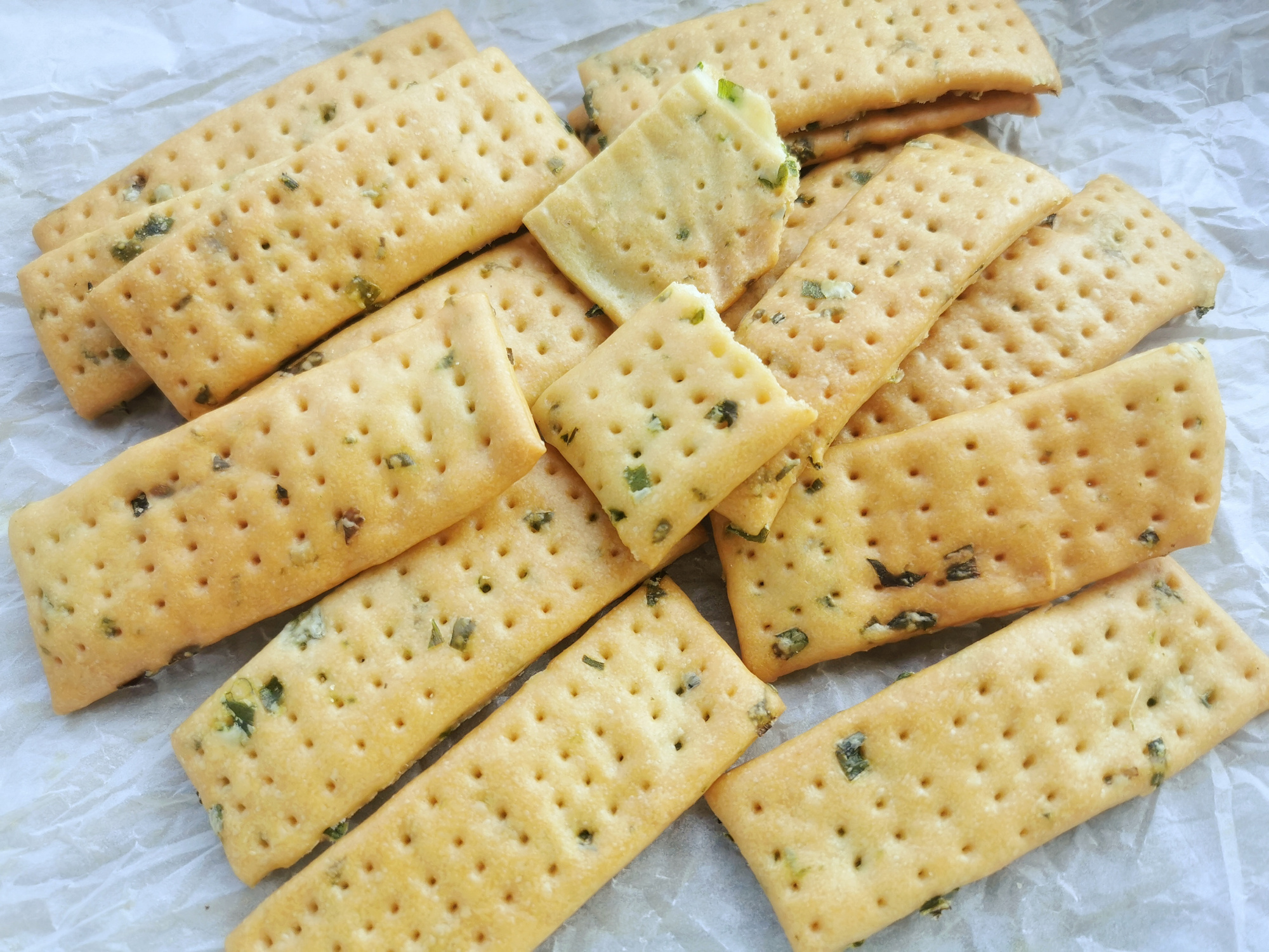 自制饼干不用苏打黄油,无黄油苏打饼干的做法