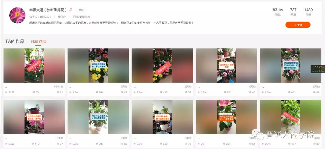 快手养花怎么赚钱啊,快手怎么养花赚钱