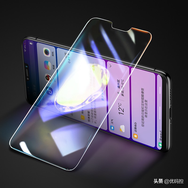 vivo手机带有钢化膜,vivo手机怎么揭开钢化膜