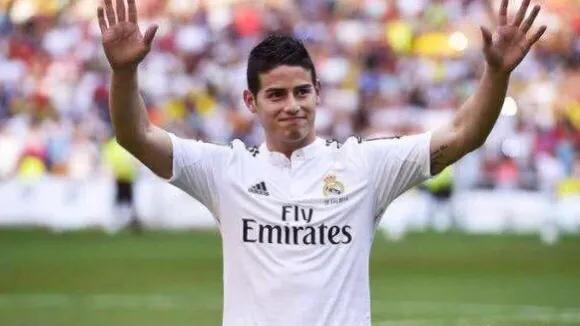 皇马15-16赛季球衣哈梅斯,皇马哈梅斯