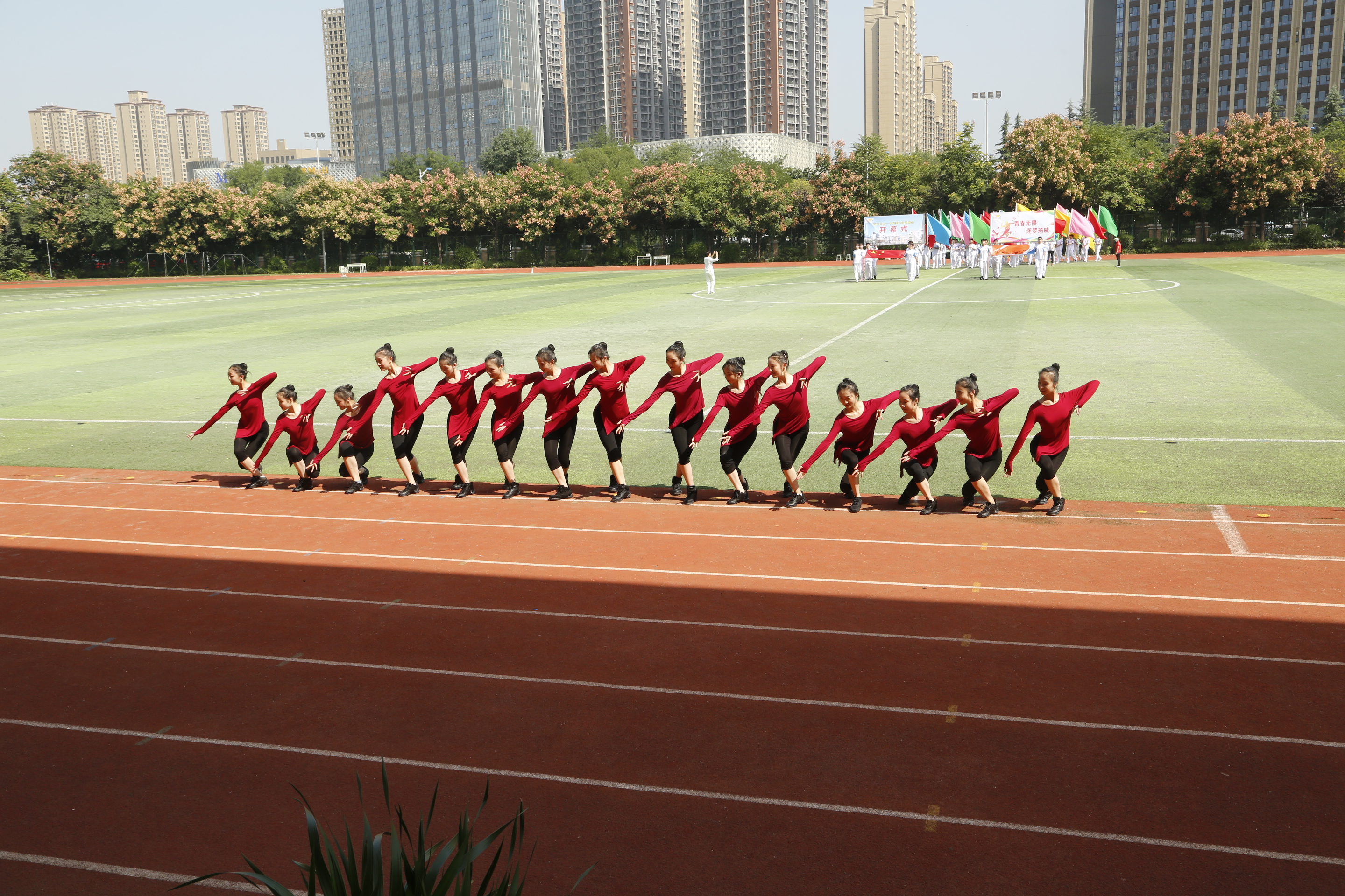 运动有我逐梦不息——记高新一中南校区第25届校运会开幕式