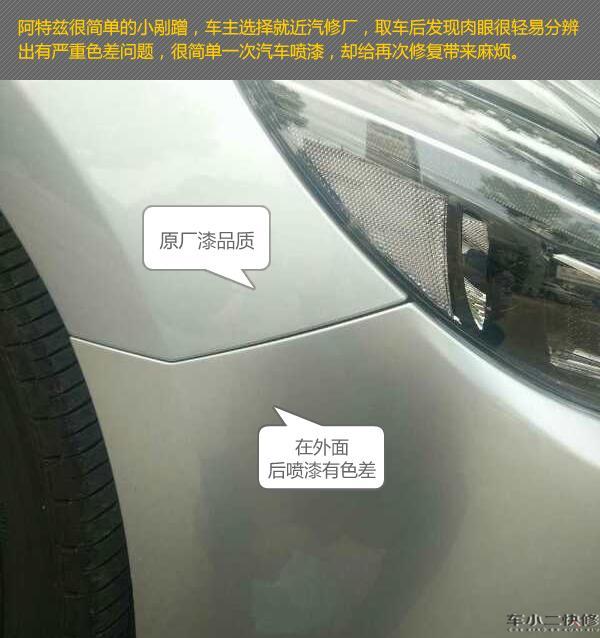 喷漆色差标准范围,汽车喷漆一定有色差是吗