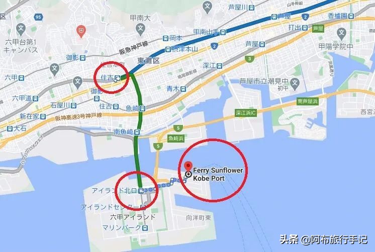 坐船横渡太平洋要多久,坐船去九州岛