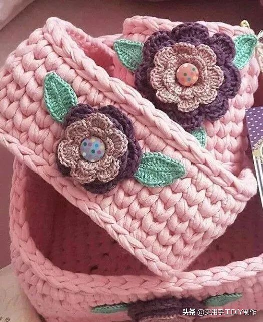 手工用绳子编织篮子简单又好看,怎样手工编篮子