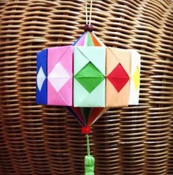 春节灯笼手工制作教程简单又好看,春节好看的灯笼手工