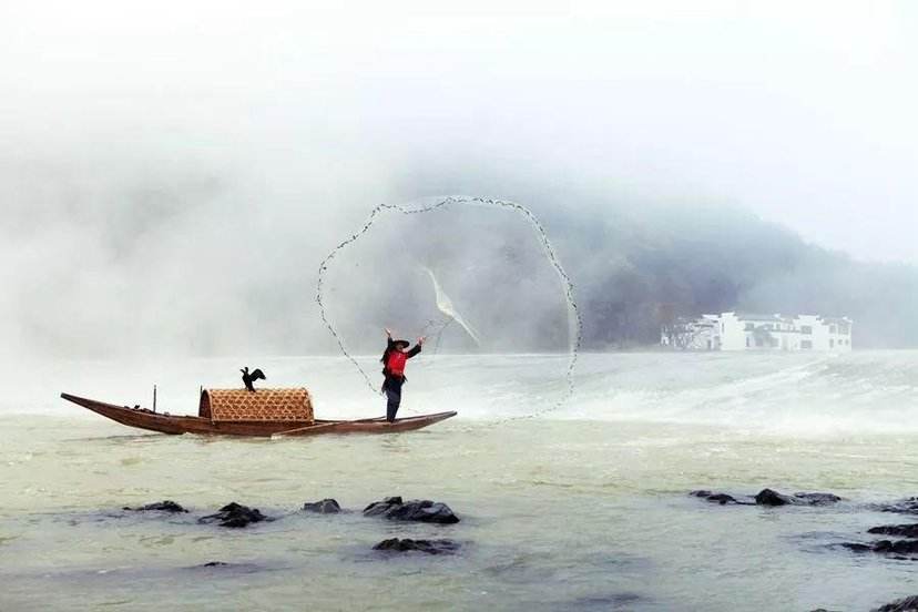 文房四宝产地歙县～盆景徽剧之乡～高山土楼梯田