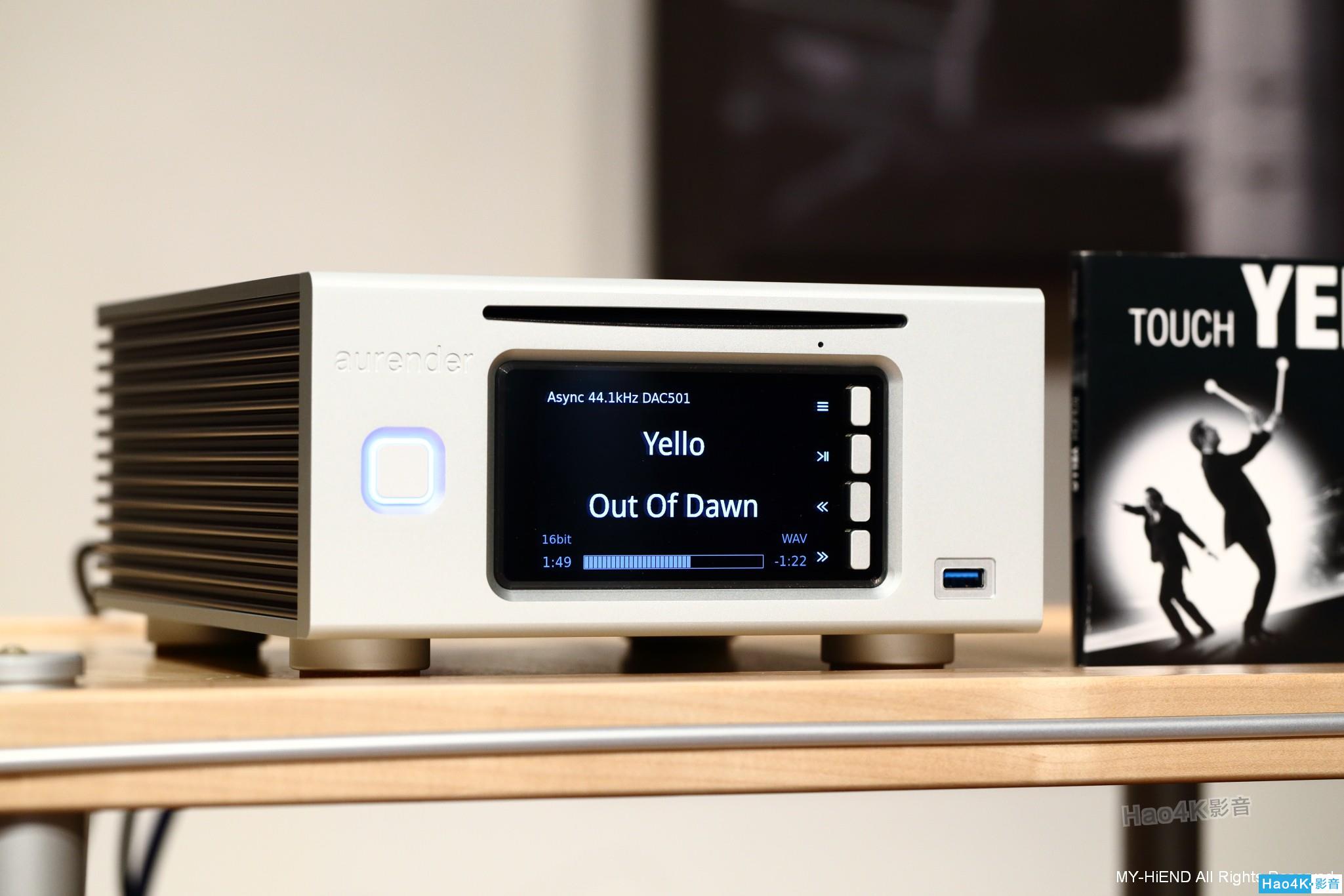 可转录储存数播:AurenderACS100音乐服务器