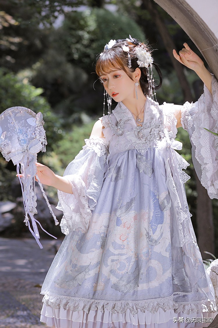 九歌旗袍lolita测评,lolita优雅冷门款