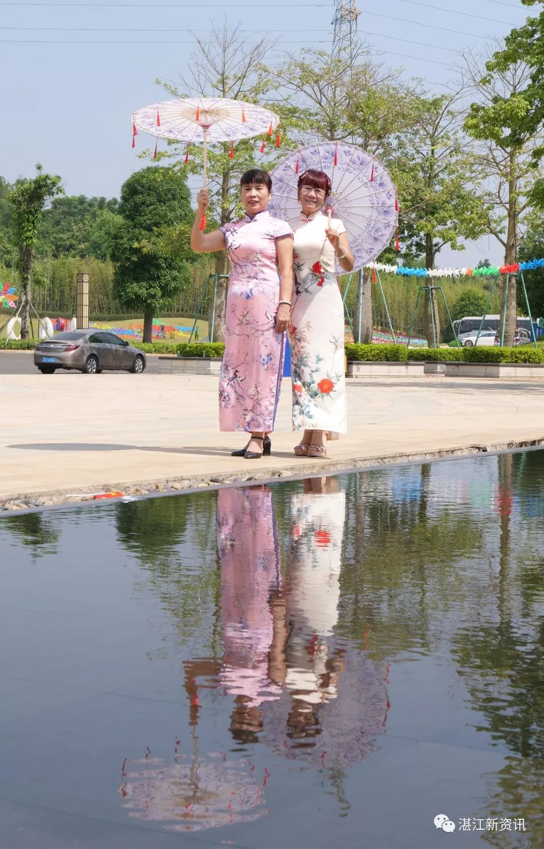 惊艳全国、破世界纪录!455名旗袍佳丽云集湛江遂溪玥珑湖