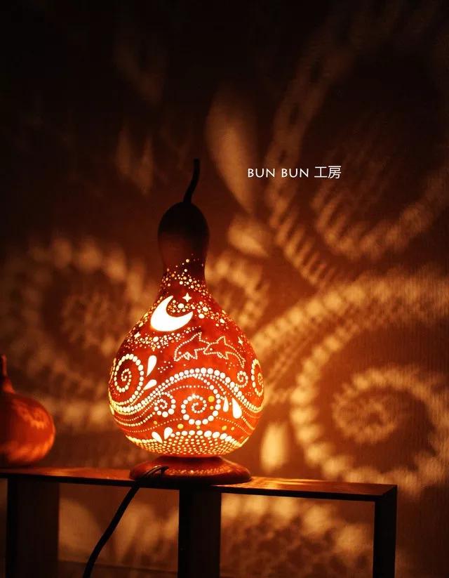 日本主妇用葫芦做灯,一个卖出1000高价:精致的手作真值钱
