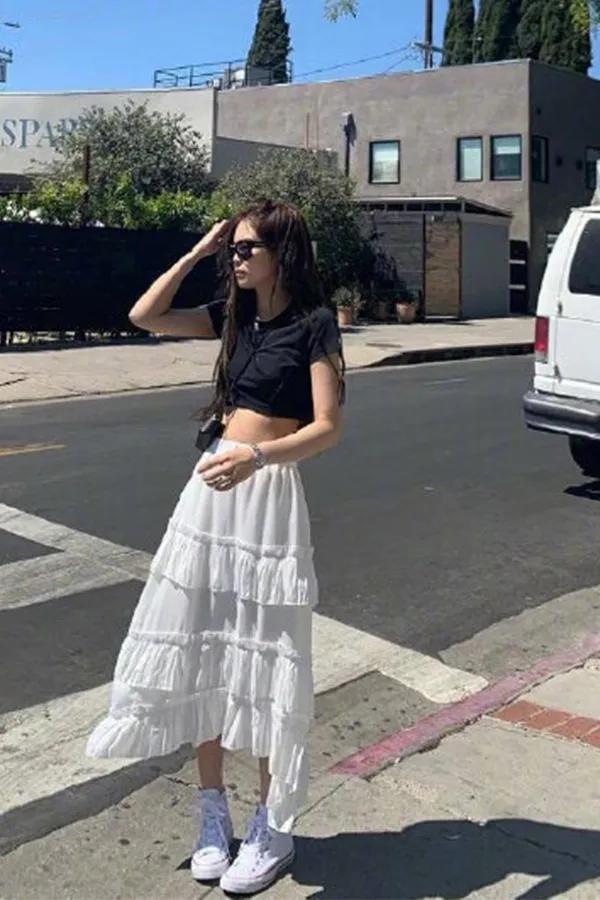 杨幂穿搭和lisa穿搭,俘获女生的穿搭