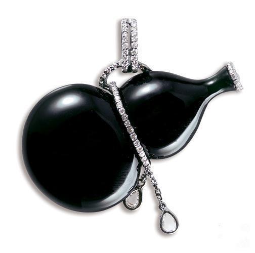 黑色翡翠的辨别及其相似玉种鉴定