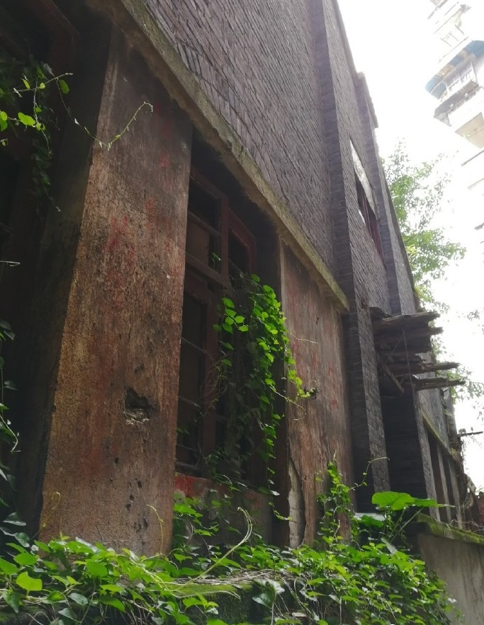 百年老宅发现神秘影子,重庆江北董家溪老照片