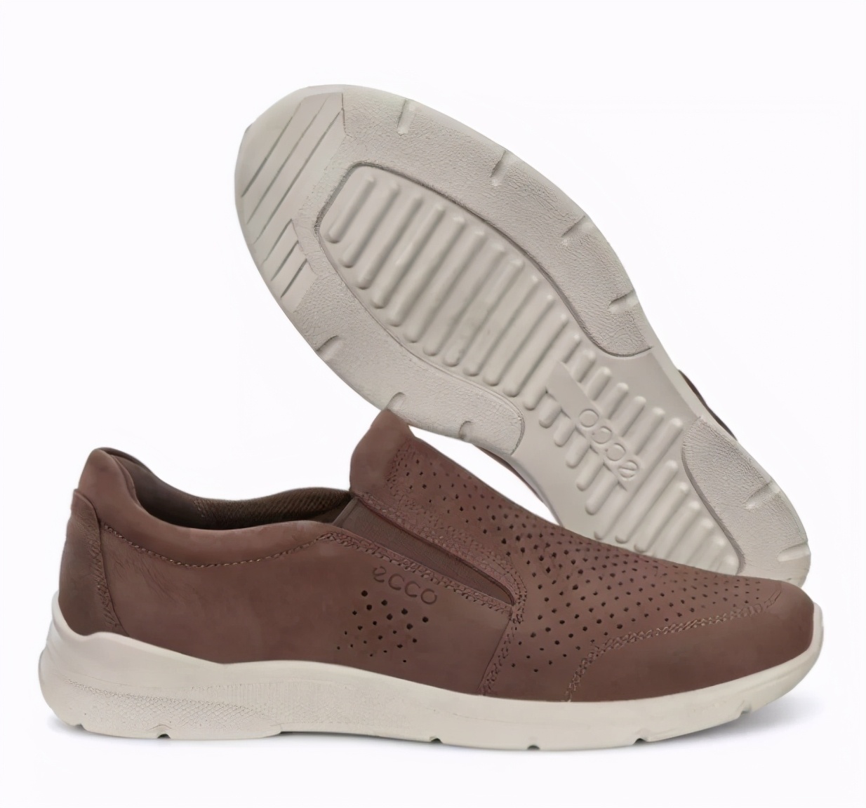 ecco男鞋棕色,ecco男鞋海外代购