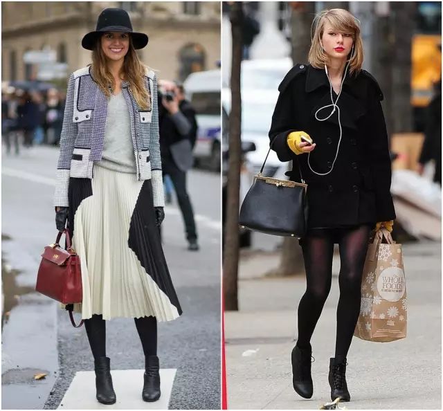 连裤袜子怎么穿好看,连裤袜怎么穿才不勒脚