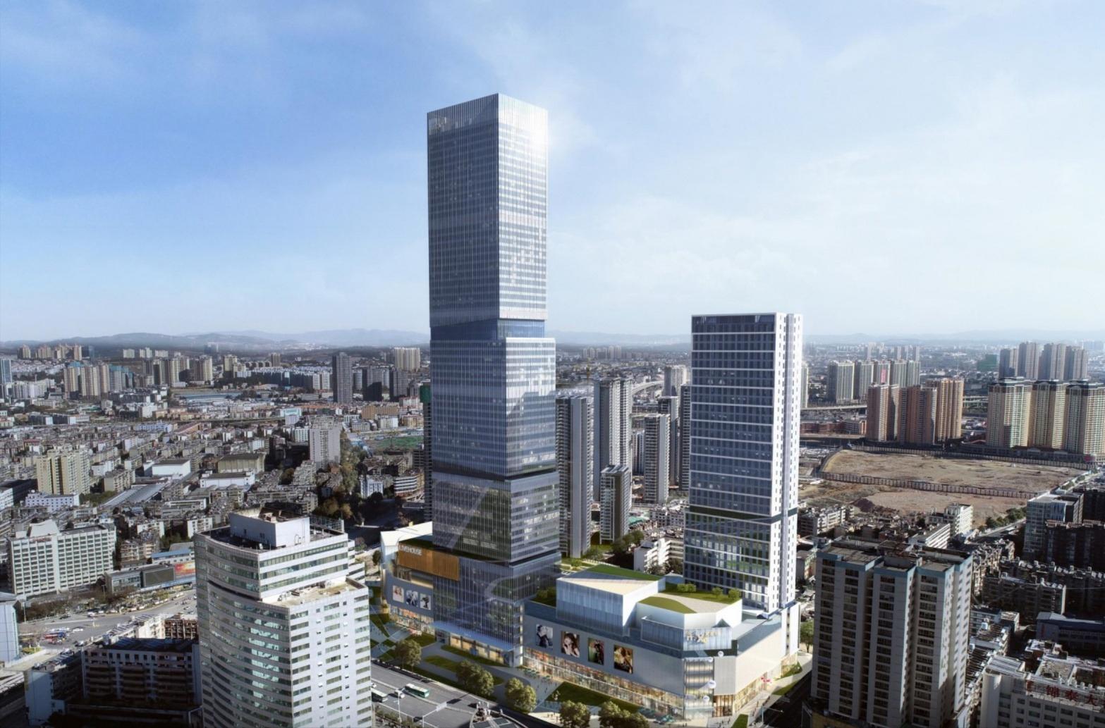 昆明绿地超高层,昆明绿地428超高层项目