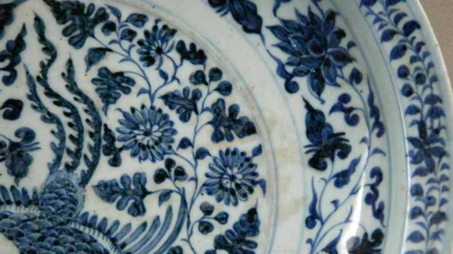 青花瓷小学生创意画,青花瓷简笔画儿童画最简单