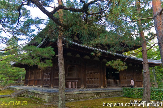 京都大德寺的庭院,织田信长墓地图片大全