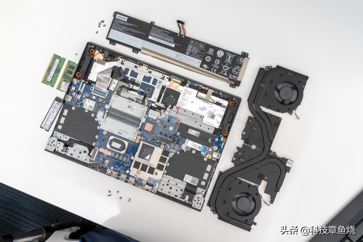 21款拯救者Y7000笔记本散热评测,拯救者y7000散热片怎么拆