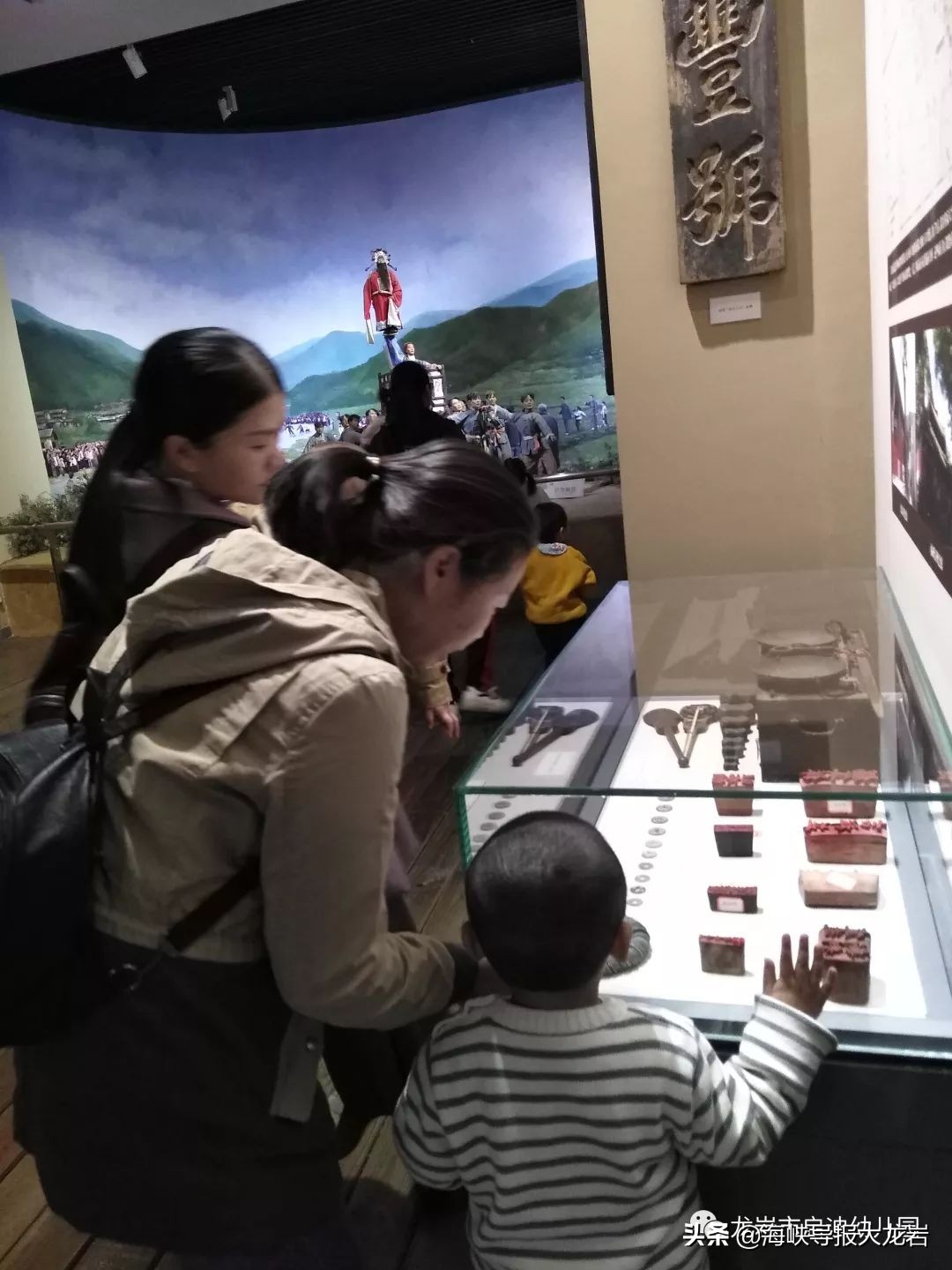 幼儿园带孩子们走进博物馆,长汀县启迪幼儿园