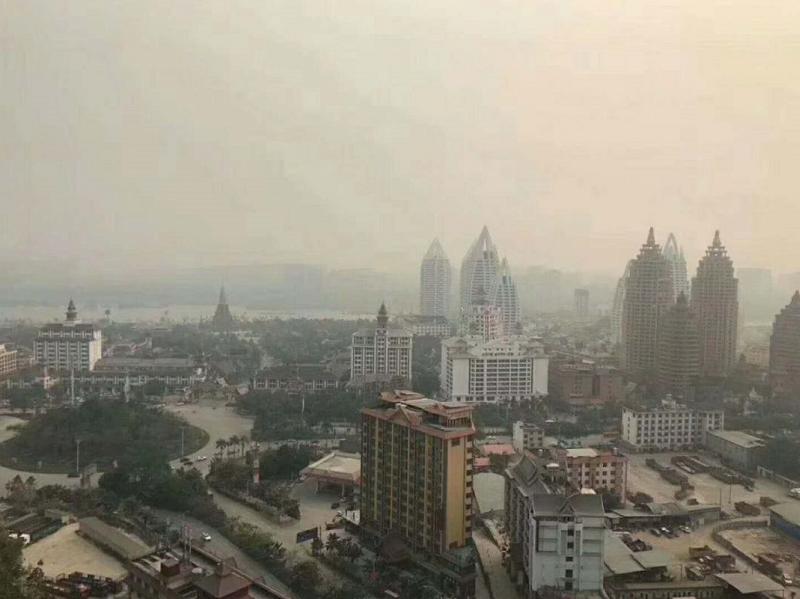 西双版纳的霾雾,西双版纳雾霾严重什么原因