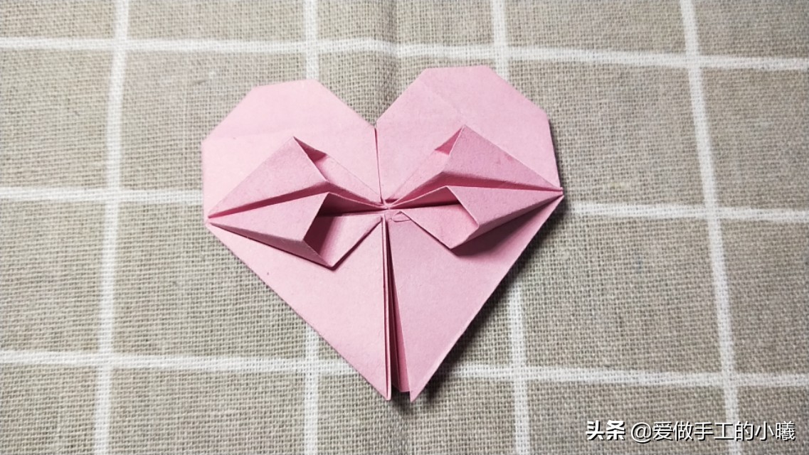 折纸手工8-10岁简单折纸蝴蝶结,折纸手工8-10岁小卡纸蝴蝶结