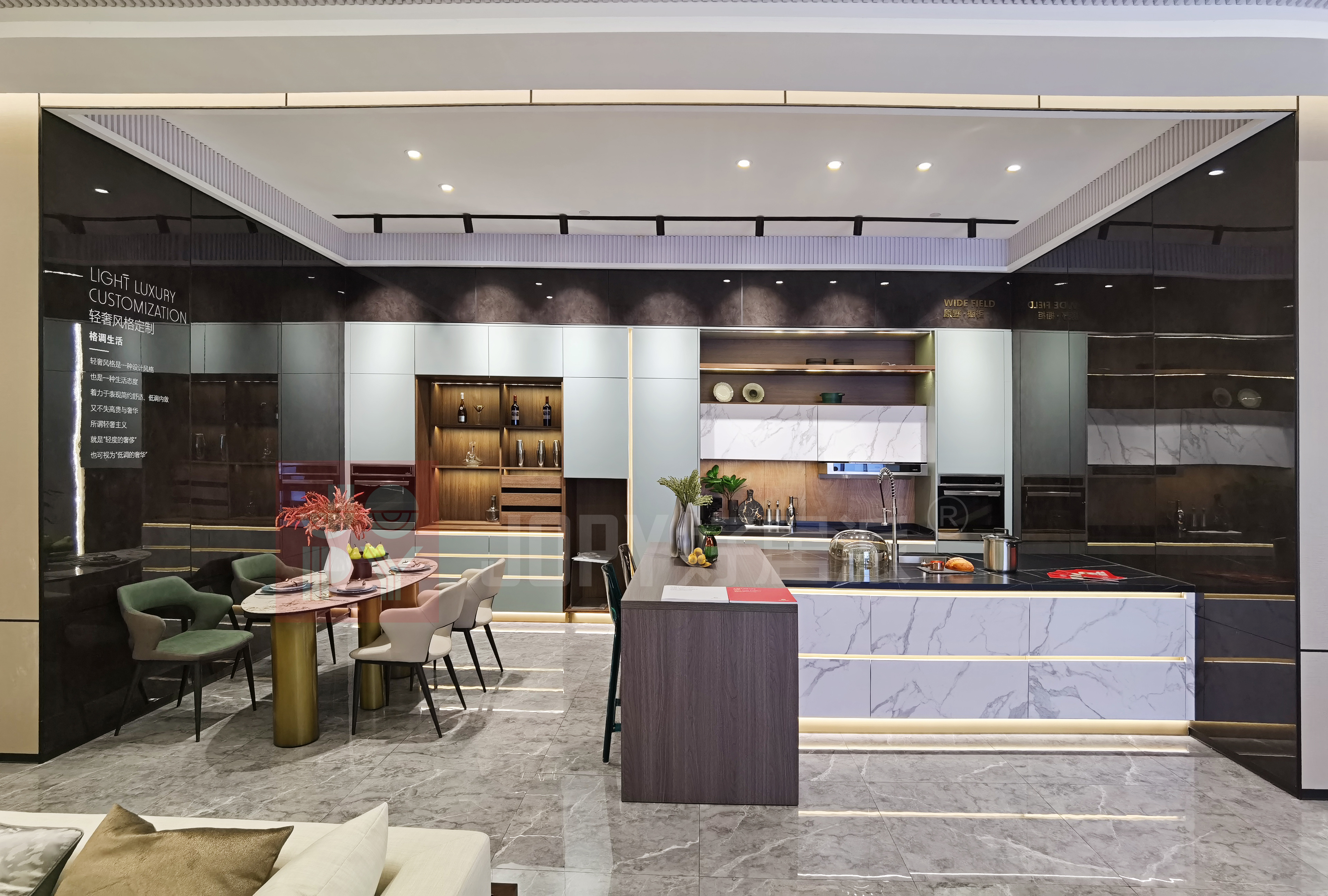 家居展厅布局设计,家居类空间展厅设计优秀案例