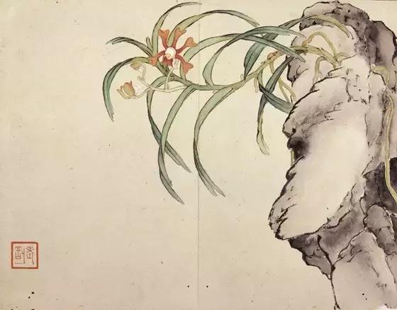 画兰名家作品,中国名家笔下的兰