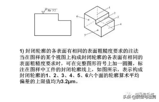 表面粗糙度的标注方法及示例,表面粗糙度的标注方法和概念
