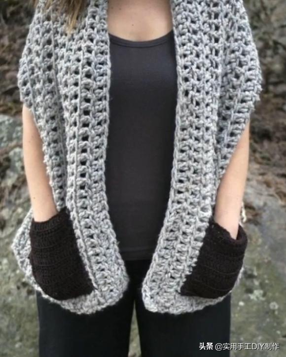 针织围巾新款图片大全,最新款围巾百搭又洋气针织