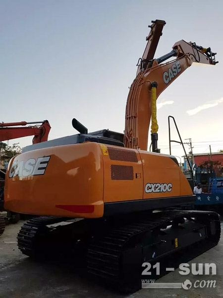 凯斯cx210c挖机,凯斯cx210c打不着火