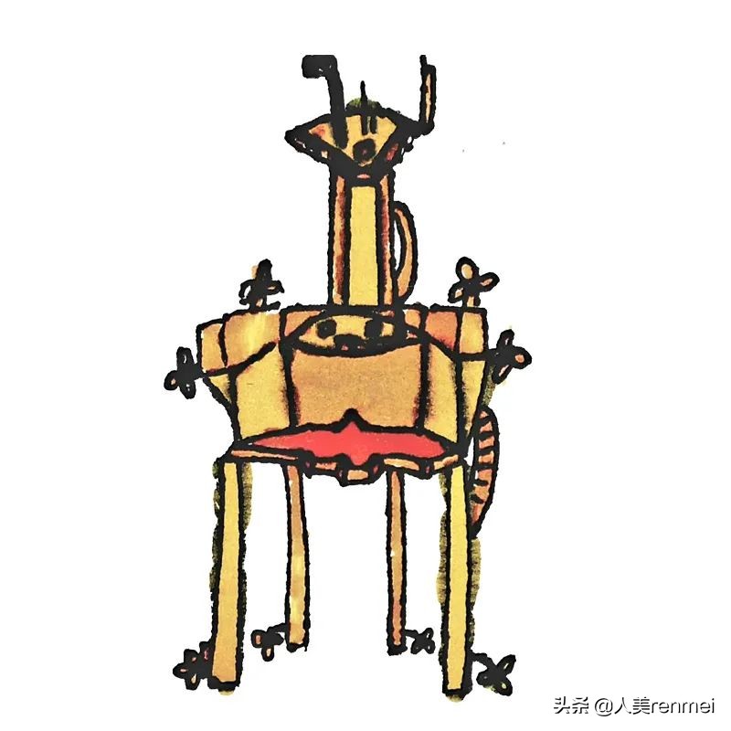 椅子的设计效果图,椅子的设计四年级上册美术作业