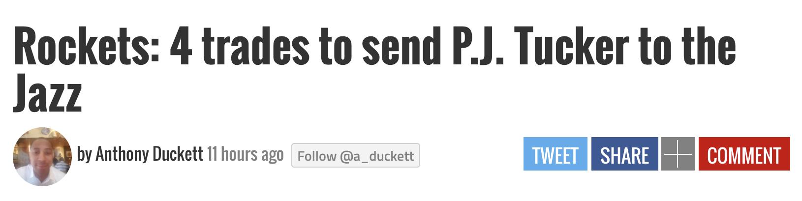 爵士骑士交易塔克,爵士塔克续约最新交易消息