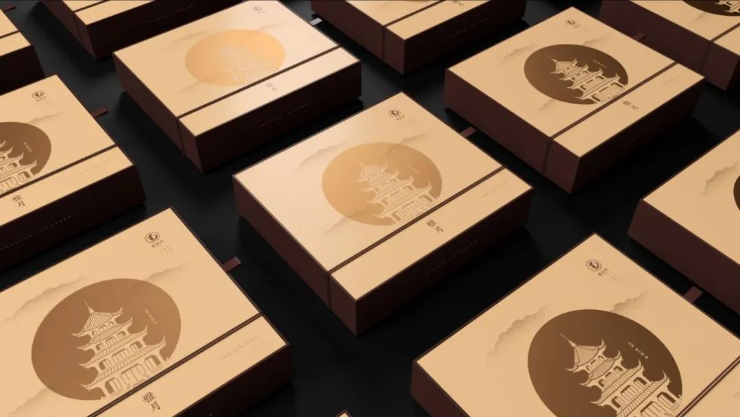 中秋月饼精美礼盒设计,最有创意的月饼包装展开图