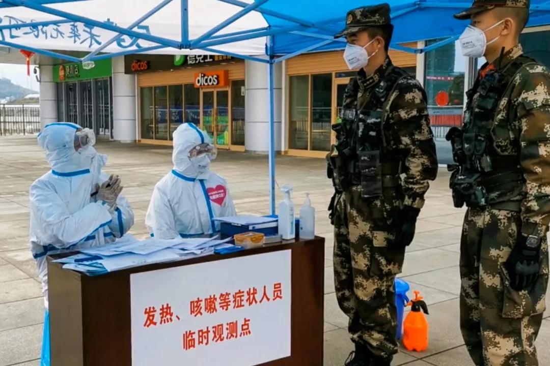 抗击疫情支援视频,武警部队支援抗击疫情