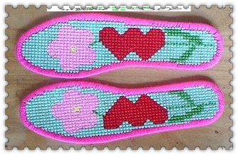 绣花鞋垫欣赏,绣花鞋垫大全完整版