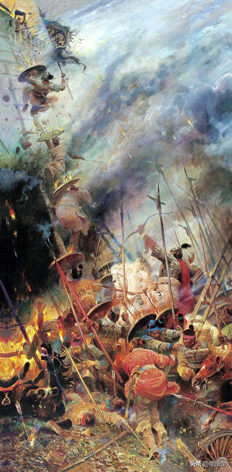 项羽怎么打败56万大军的,项羽攻打樊城完整视频