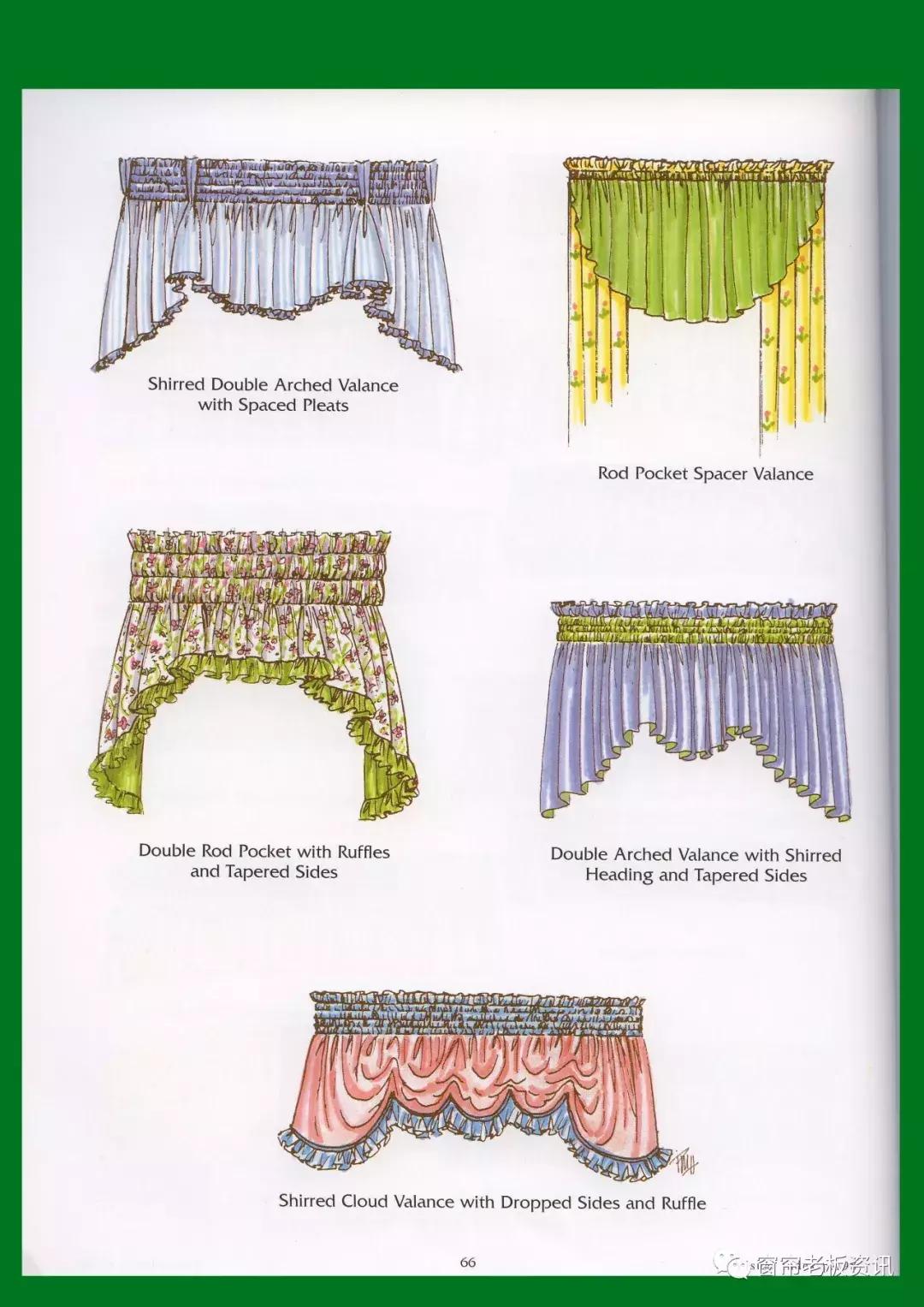 稍微复杂好看的窗帘帘头,好看又简单的窗帘帘头制作