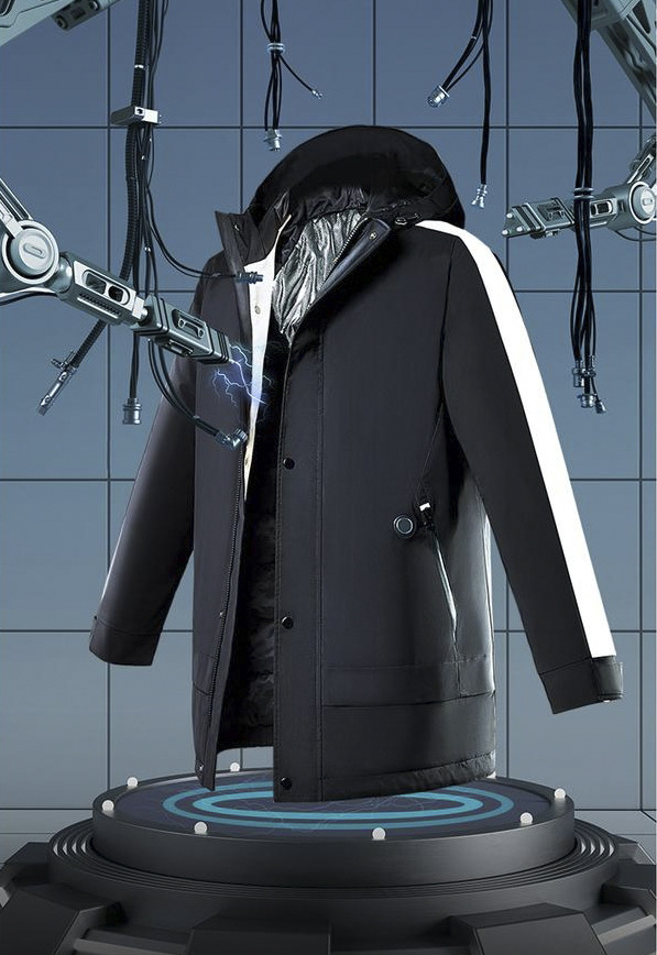 海澜之家羽绒服暖和,充电羽绒服外套