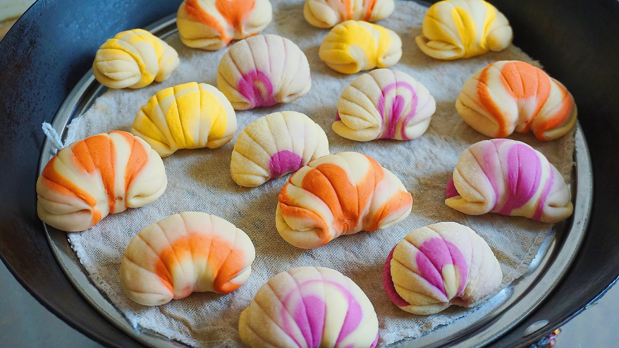 捏面食花的做法,捏面食的花样