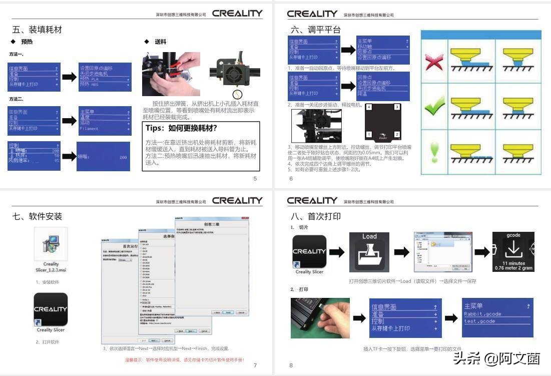 创想三维ender3v2打印机详细教程,创想三维ender3s1plus体验测评