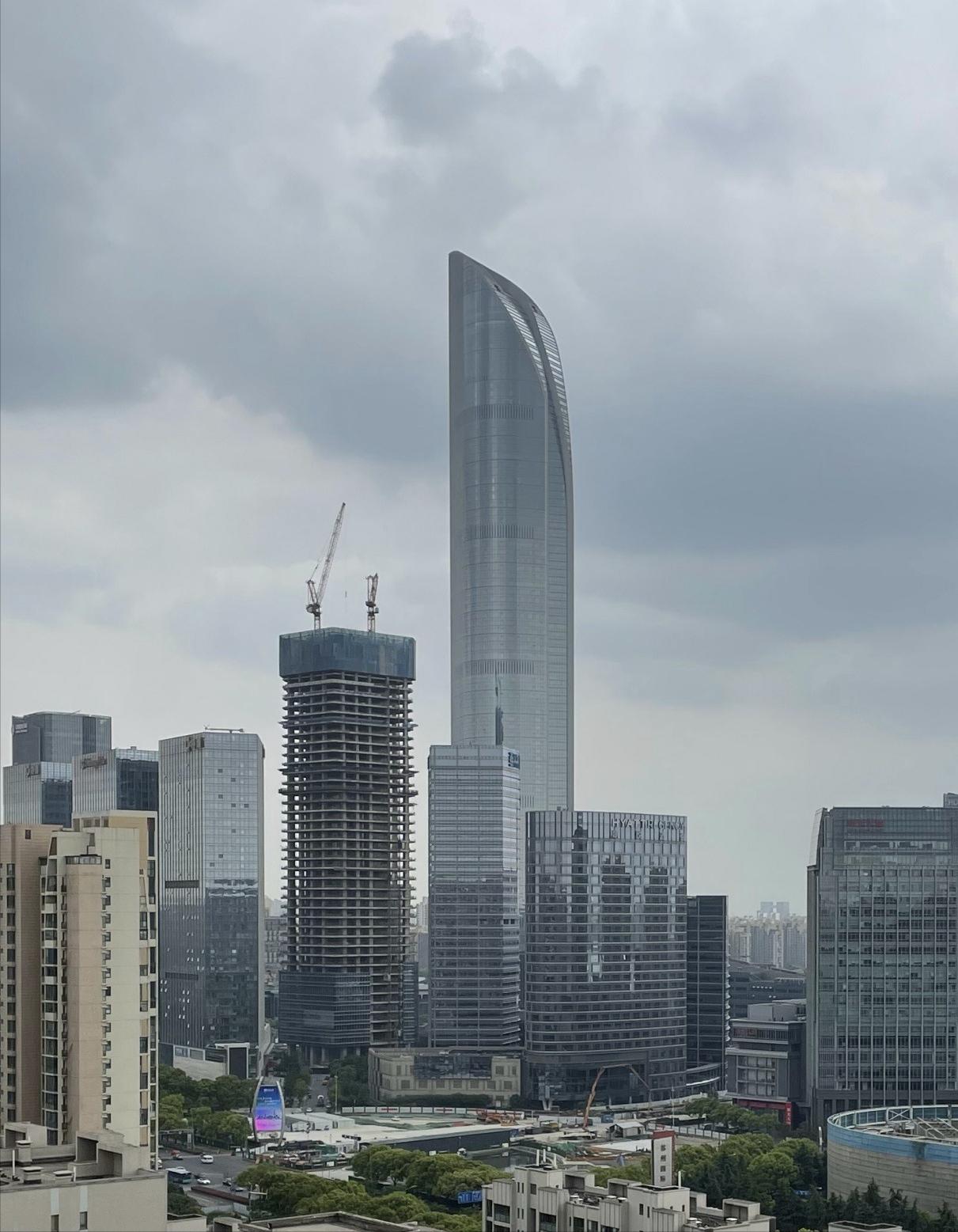 古城苏州——四座在建300米及以上的摩天楼，最新进度展示