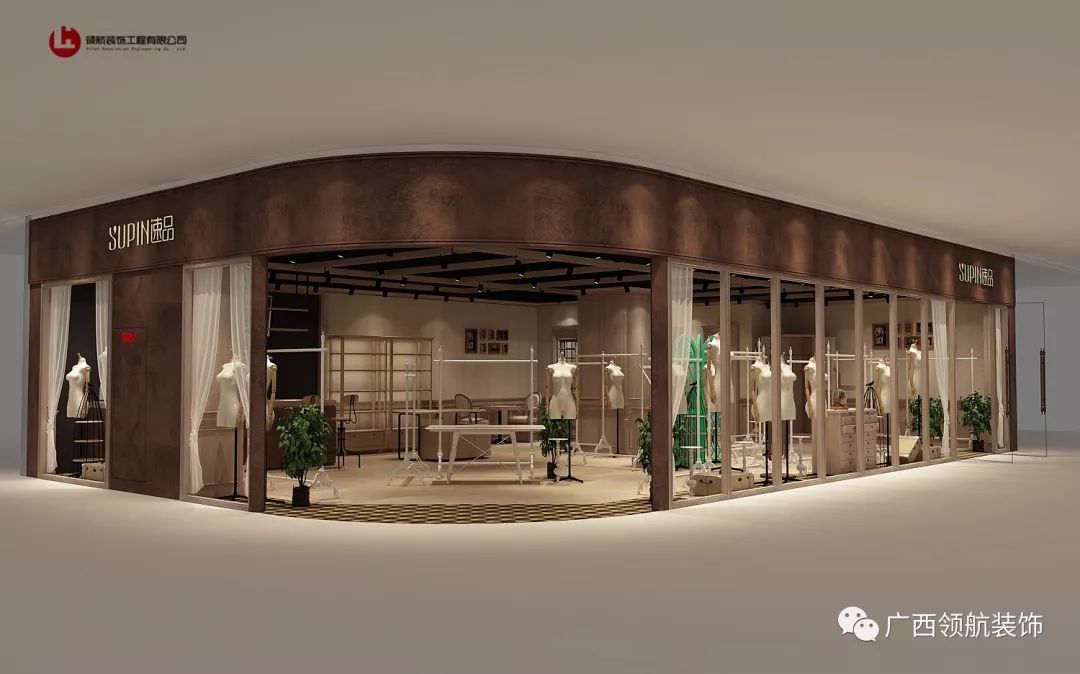 最新流行女装店装修风格,女装店装修轻复古