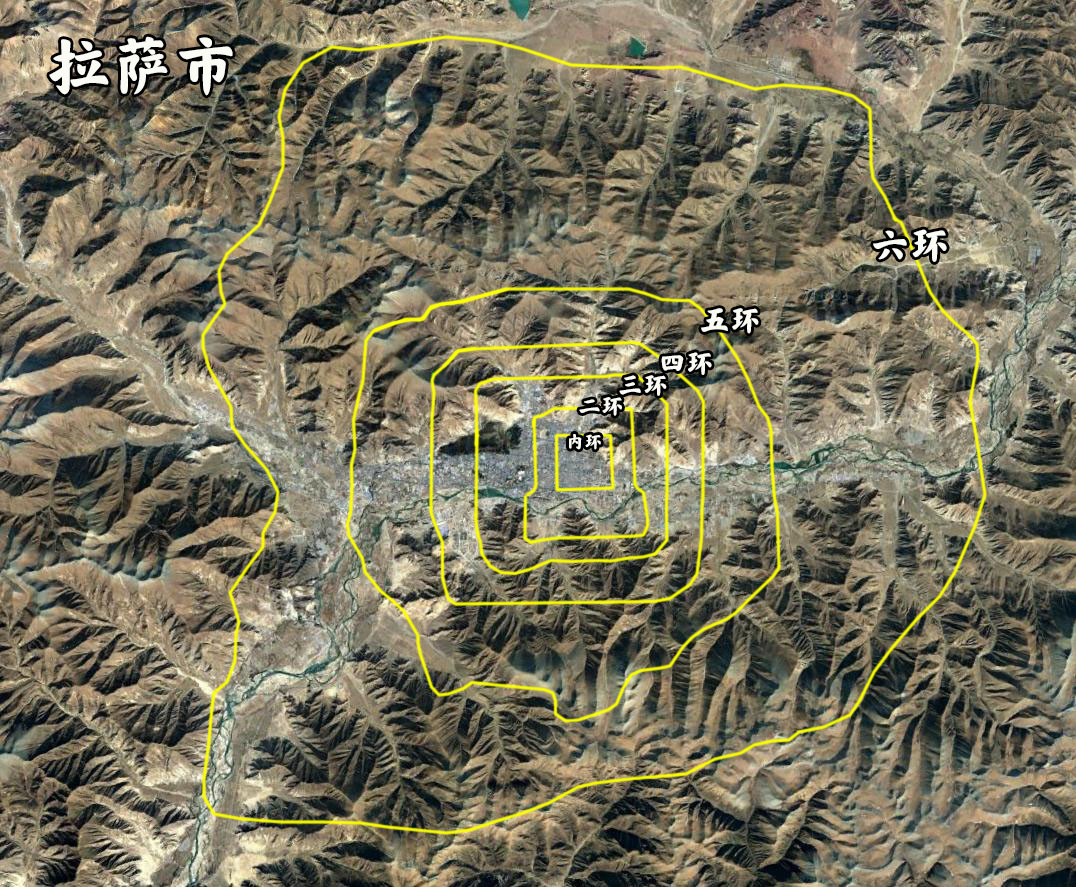 同比例面积城市对比,北京五环图对比各大城市