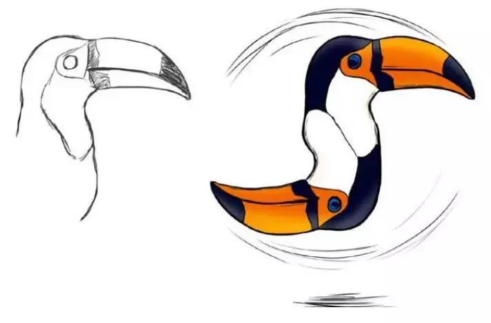 动物园里的大象变成了小企鹅?这位画家会魔法吧