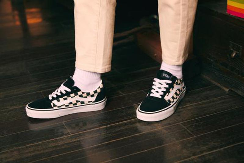 vans果然还是棋盘格最耐看,vans光感棋盘格