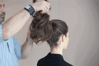 在家无聊的搞怪发型,手残党也能学会的编发教程中短发